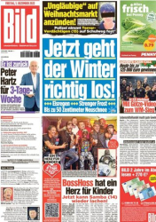 :  Bild Zeitung vom 01 Dezember 2023