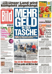 :  Bild Zeitung vom 06 Dezember 2023