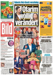 :  Bild Zeitung vom 09 Dezember 2023