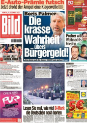 :  Bild Zeitung vom 18 Dezember 2023