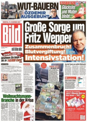 :  Bild Zeitung vom 19 Dezember 2023