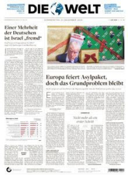 :  Die Welt vom 21 Dezember 2023