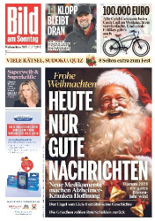 : Bild am Sonntag - 24 Dezember 2023