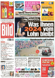 : Bild Zeitung vom 30 Dezember 2023