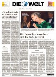 :  Die Welt vom 02 Januar 2024