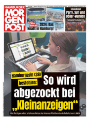 :  Hamburger Morgenpost vom 02 Januar 2024