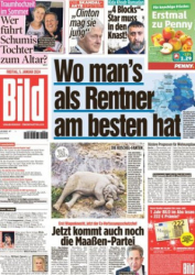 : Bild Zeitung vom 05 Januar 2024