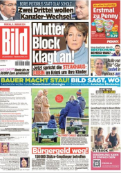 :  Bild Zeitung vom 08 Januar 2024