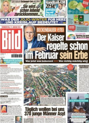 : Bild Zeitung vom 11 Januar 2024