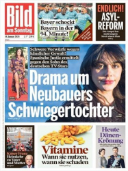 :  Bild am Sonntag vom 14 Januar 2024