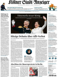 : Kölner Stadt-Anzeiger - 15. Januar 2024