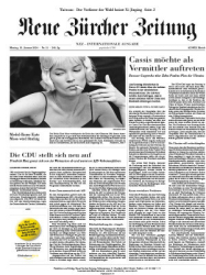 : Neue Zurcher Zeitung International - 15. Januar 2024