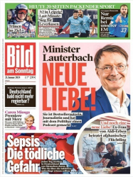 : Bild am Sonntag vom 21. Januaty 2024