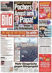 :  Bild Zeitung vom 22 Januar 2024