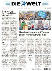 :  Die Welt vom 22 Januar 2024