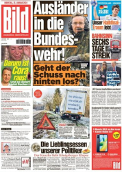 :  Bild Zeitung vom 23 Januar 2024