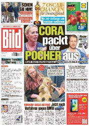 : Bild Zeitung vom 24. Januar 2024