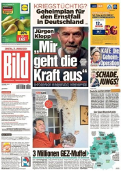 :  Bild Zeitung vom 27 Januar 2024