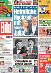 :  Bild Zeitung vom 03 Februar 2024