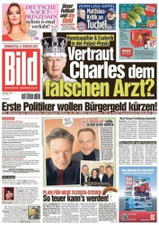 : Bild Zeitung vom 08. Februar 2024