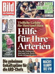 : Bild am Sonntag 11 Februar 2024