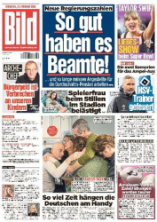 :  Bild Zeitung vom 13 Februar 2024