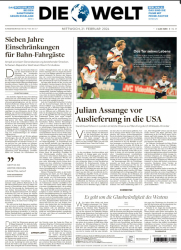 : DIE WELT - 21. Februar 2024