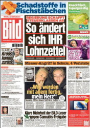 :  Bild Zeitung vom 23 Februar 2024