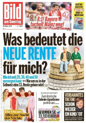 : Bild am Sonntag - 10 März 2024