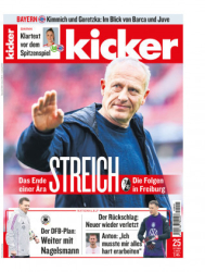 : Kicker Sportmagazin Nr. 025 vom 21. März 2024