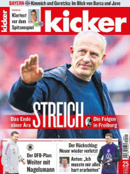 : Kicker Sportmagazin No 25 vom 21  März 2024
