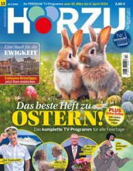 :  Hörzu Fernsehzeitschrift No 13 vom 22 März 2024