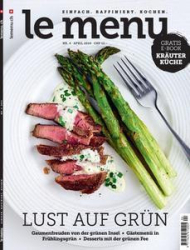 :  le menu Kochmagazin April No 04 2024