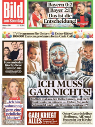 : Bild am Sonntag - 31. März 2024