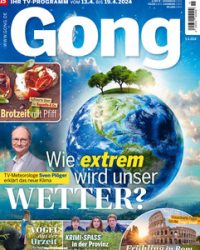 :  Gong Fernsehzeitschrift No 15 vom 13-19 April 2024