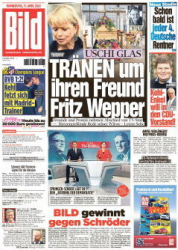 :  Bild Zeitung vom 11 April 2024