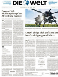 : Die Welt - 11. April 2024