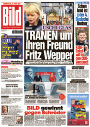 : Bild Zeitung vom 11. April 2024