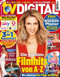 : Tv Digital Xxl 14 Tage Tv und Streaming vom 12  April 2024
