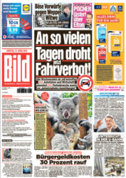 : Bild Zeitung vom 13 April 2024