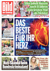 : Bild am Sonntag vom 14. April 2024