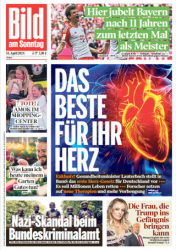 :  Bild am Sonntag vom 14 April 2024