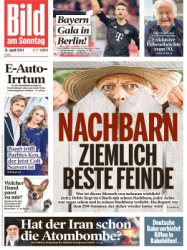 : Bild am Sonntag - 21. April 2024