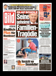 :  Bild Zeitung vom 25 April 2024