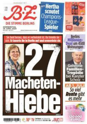 :  B.Z vom 25 April 2024