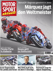 : Motorsport aktuell No 21 vom 02  Mai 2024
