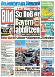 :  Bild Zeitung vom 03 Mai 2024