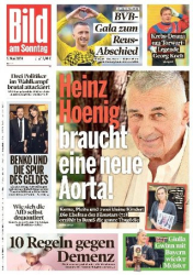 :  Bild am Sonntag vom 05 Mai 2024