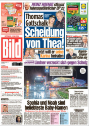 :  Bild Zeitung vom 08 Mai 2024