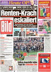 : Bild Zeitung vom 13 Mai 2024